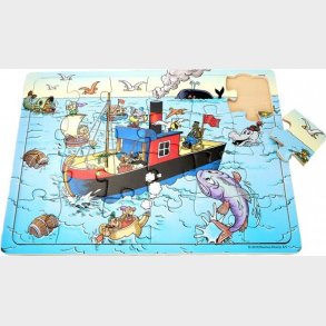 Rasmus Klump - Trpuslespil Til Brn - Skibet Marry