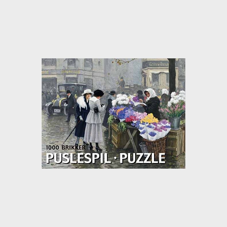 Puslespil Med 1000 Brikker - Paul Fischer