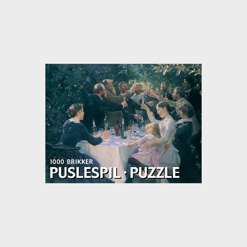 Skagen - Puslespil Med 1000 Brikker - P.s. Kryer - Hip Hip Hurra