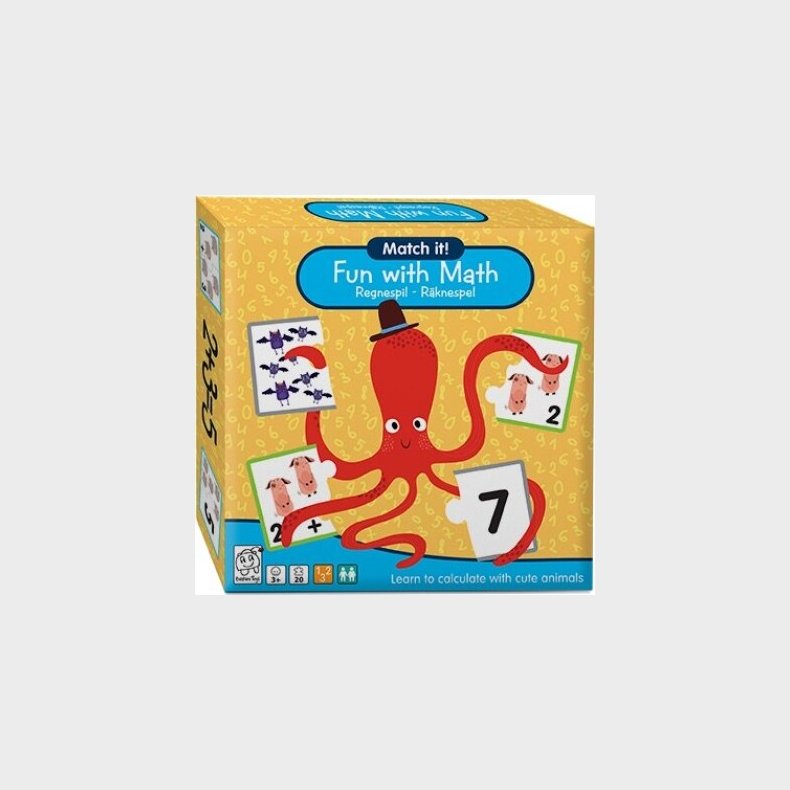 Mini Puslespil Til Sm Brn - Animal Learning Game - Fun With Maths