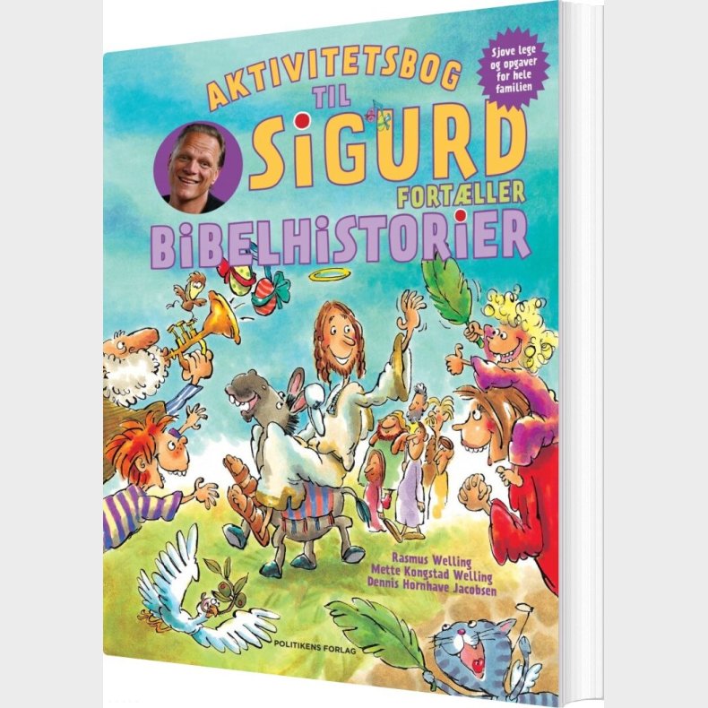 Sigurd Barrett Fort�ller Bibelhistorier - Aktivitetsbog - Sigurd Barrett - Bog