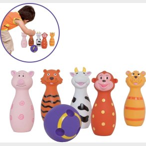 Ludi - Baby Bowling Spil - Dyr
