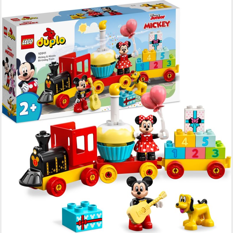 Lego Duplo - Mickey Og Minnie Mouse's Fdselsdagstog - 10941