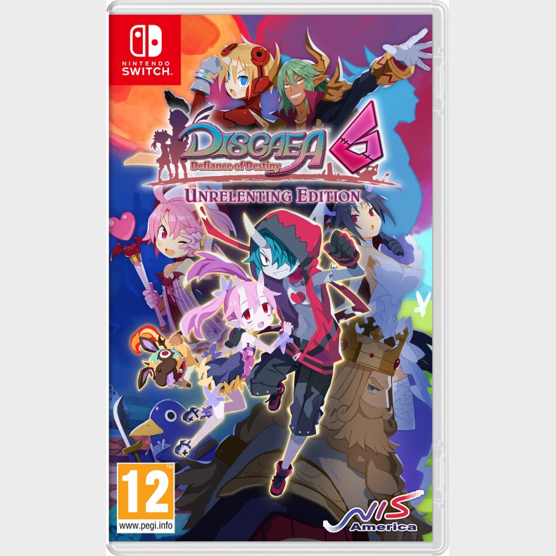 Disgaea 6: Defiance Of Destiny - Unrelenting Edition - Nintendo Switch