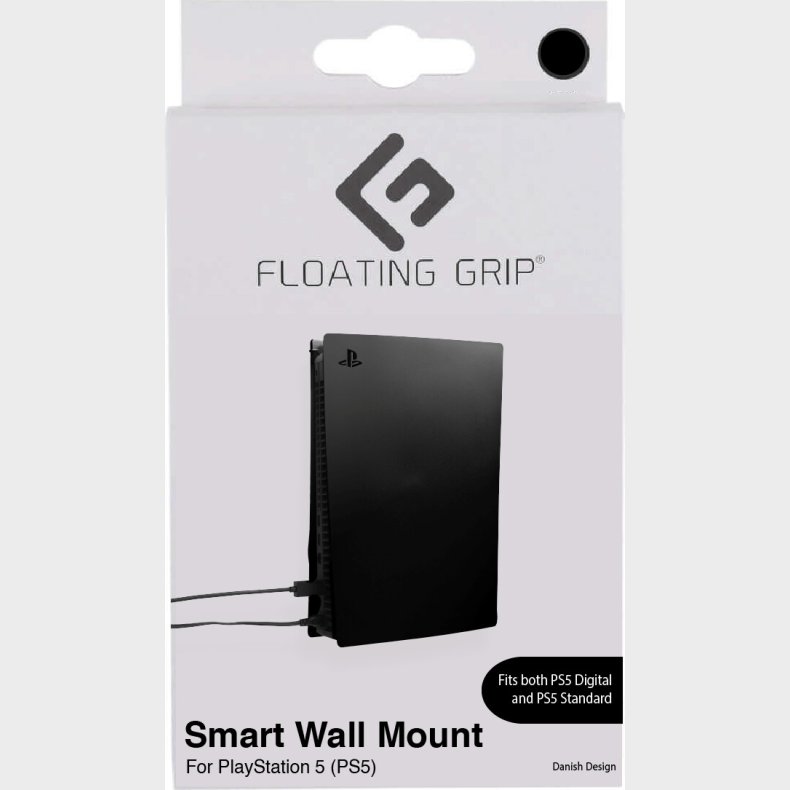 Floating Grip - Smart Wall Mount Til Ps5 - Vgophng - Sort