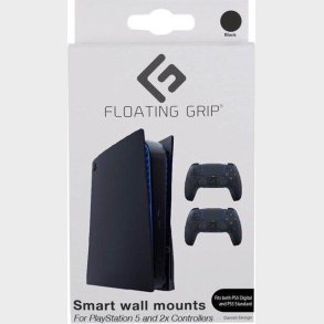 Floating Grip - Smart Wall Mount Til Ps5 Og Controller - Sort