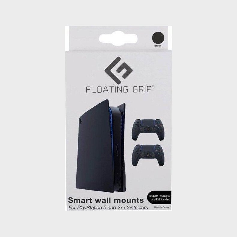 Floating Grip - Smart Wall Mount Til Ps5 Og Controller - Sort