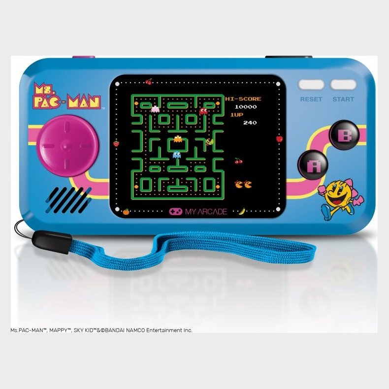 My Arcade - Ms. Pacman - Retro Mini Spillekonsol