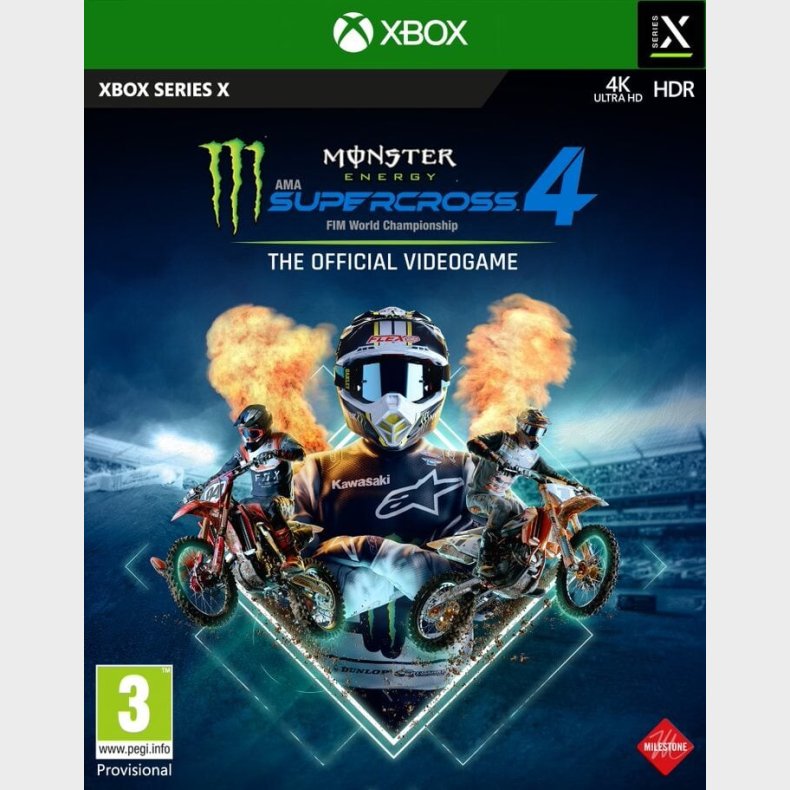 Monster Energy Supercross - The Official Videogame 4 - Xbox Series X