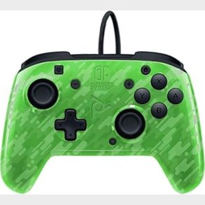 Pdp - Nintendo Switch Controller - Face-off - Camo Grn