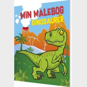 Min Malebog - Dinosaurer - Diverse - Bog