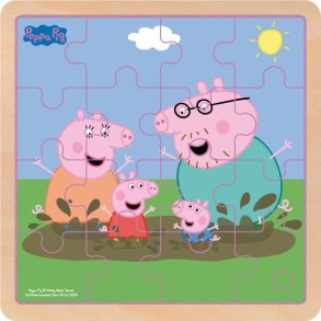 Gurli Gris Puslespil I Tr Til Brn - Mudderleg