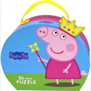 Gurli Gris Puslespil I Tr Til Brn - Prinsesse Kuffert