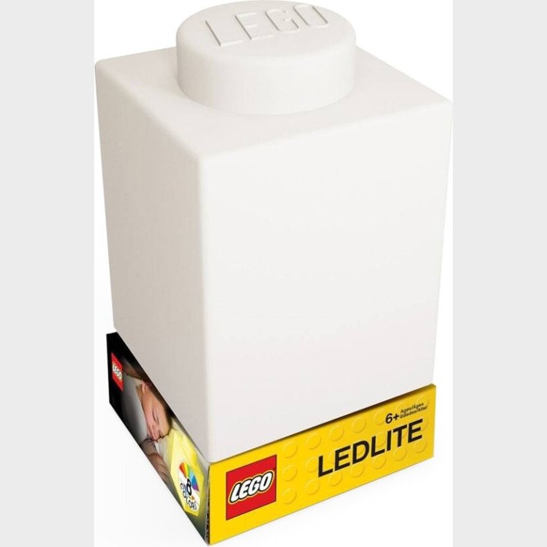 Lego Lampe - Led - Hvid