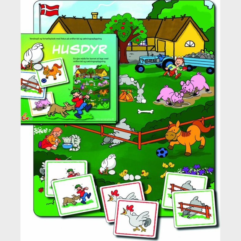 Husdyr - Vendespil Og Fortlleplade