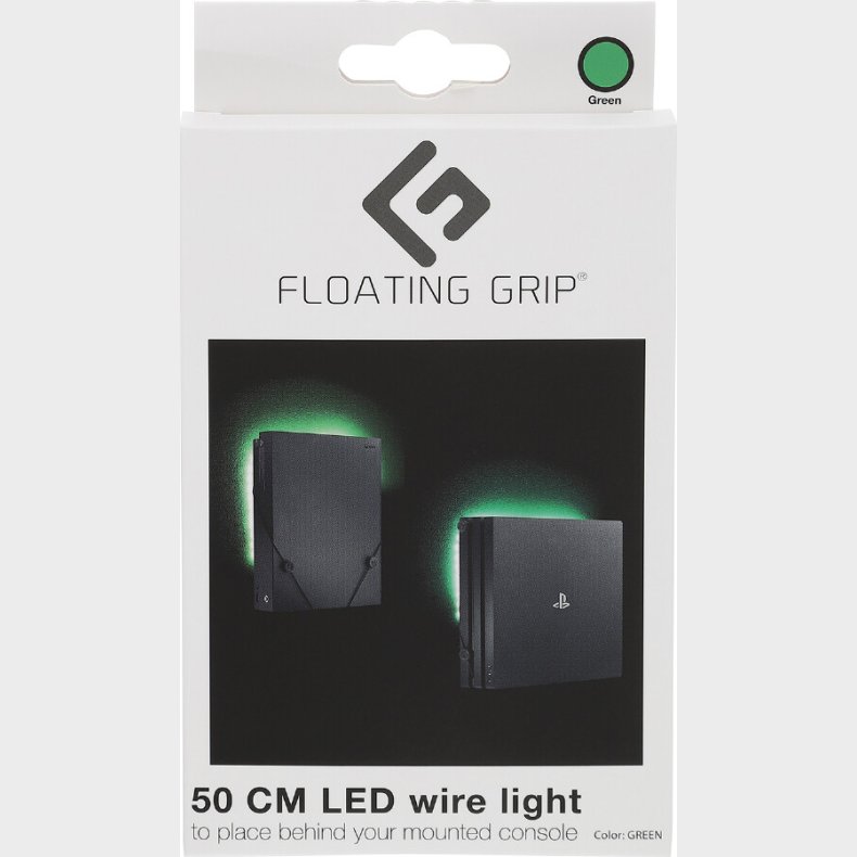 Floating Grip - Led Lys Til Playstation Og Xbox - Grn