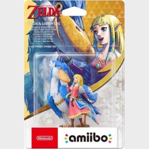 Nintendo Amiibo Figur - Zelda & Loftwing - Legend Of Zelda - Til Switch