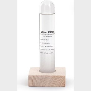 Stormglas Barometer - Med Trbase