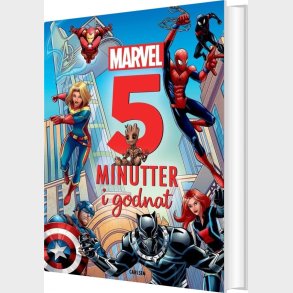 Fem Minutter I Godnat - Marvel - Diverse - Bog