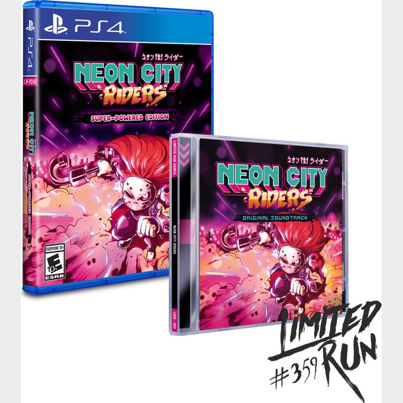 Neon City Riders - Super-powered Edition (limited Run #359) (import) - PS4