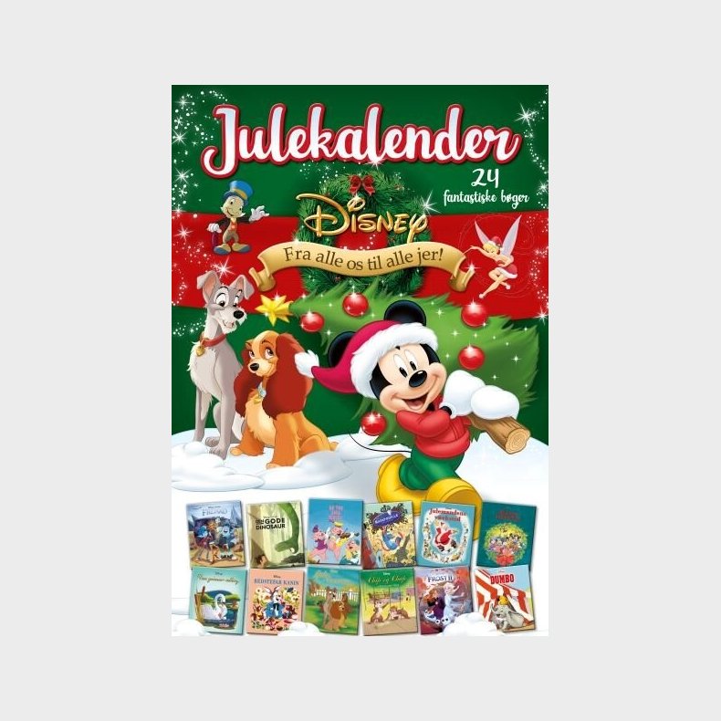 Disney Julekalender Med 24 Fantastiske Bger