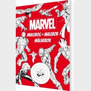 Marvel Malebog Deluxe  - Märvel - Bog