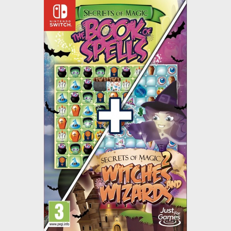 Secrets Of Magic 1 &amp; 2 (code In A Box) - Nintendo Switch