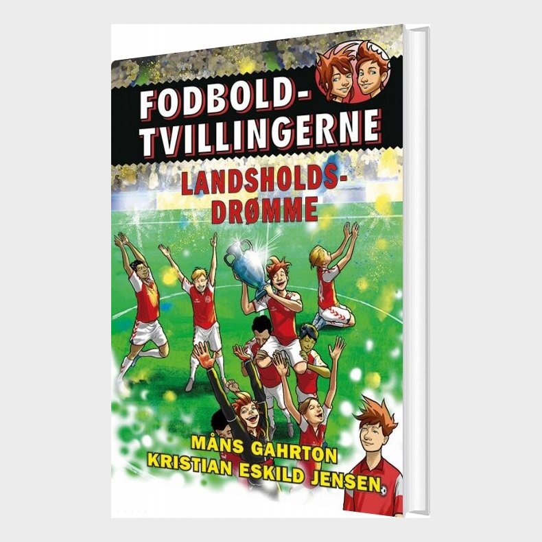 Fodboldtvillingerne 8 - Landsholdsdrmme - Mns Gahrton - Bog