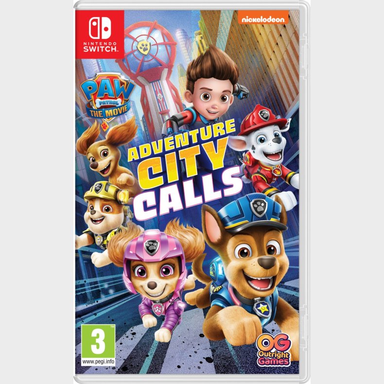 Paw Patrol The Movie Adventure City Calls - Nintendo Switch