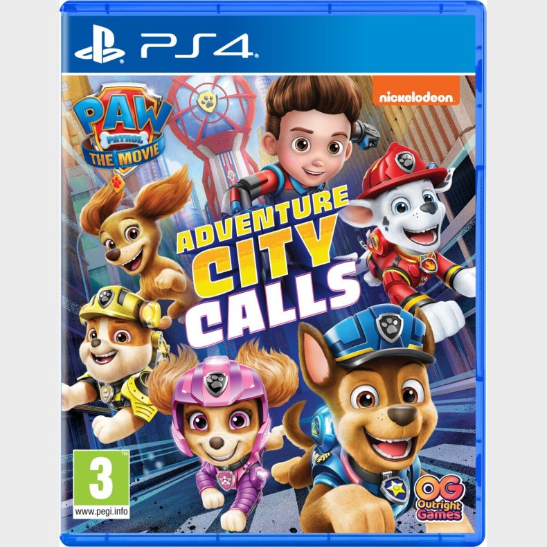 Paw Patrol The Movie Adventure City Calls - PS4