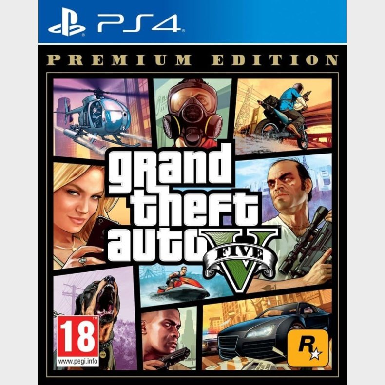 Grand Theft Auto V (gta 5) Premium Edition - PS4