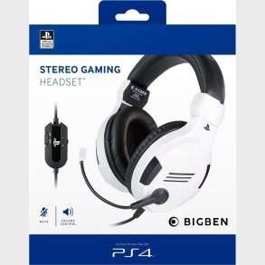 Bigben - Ps4 Stereo Gaming Headset - Hvid
