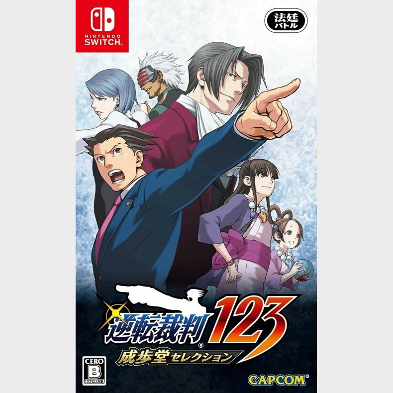 Phoenix Wright Ace Attorney  1, 2 &amp; 3 (import) - Nintendo Switch