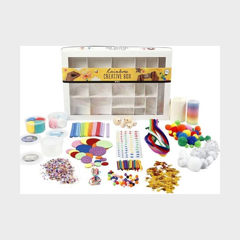 Kreakasse Til Brn - Regnbue - Diy Kit