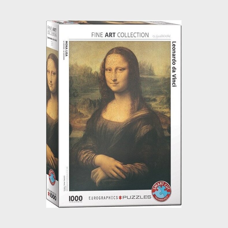 Eurographics Puslespil - 1000 Brikker - Mona Lisa