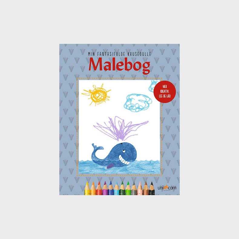 Min Fantasifulde Krusedulle Malebog - Diverse - Bog