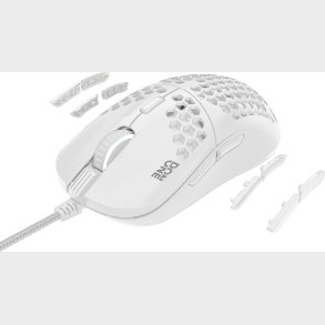 Don One - Gaming Mus Gm500 - Rgb Letvgt - Hvid