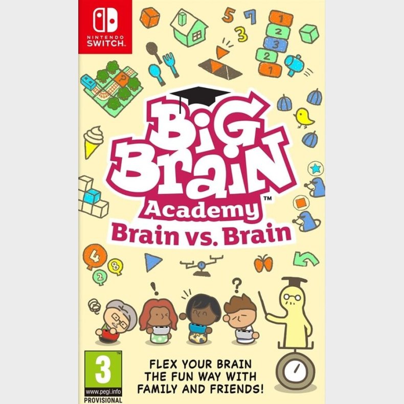 Big Brain Academy: Brain Vs. Brain - Nintendo Switch