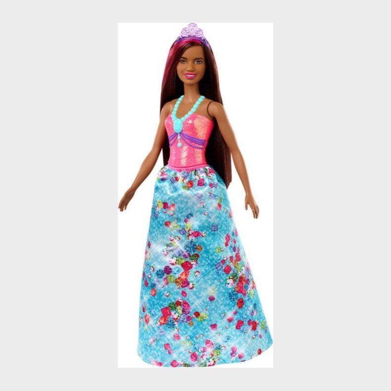 Barbie Dukke - Dreamtopia Prinsesse - Lilla Tiara (gjk15)