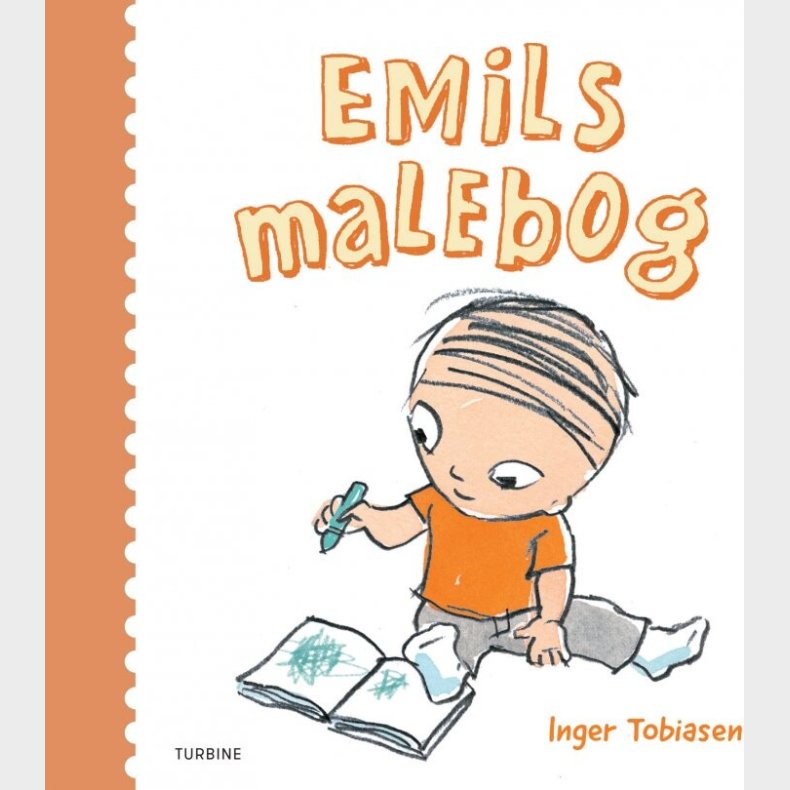 Emils Malebog - Inger Tobiasen - Bog