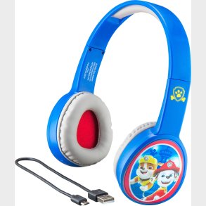 Paw Patrol - Trdlse Hovedtelefoner Med Bluetooth - Bl