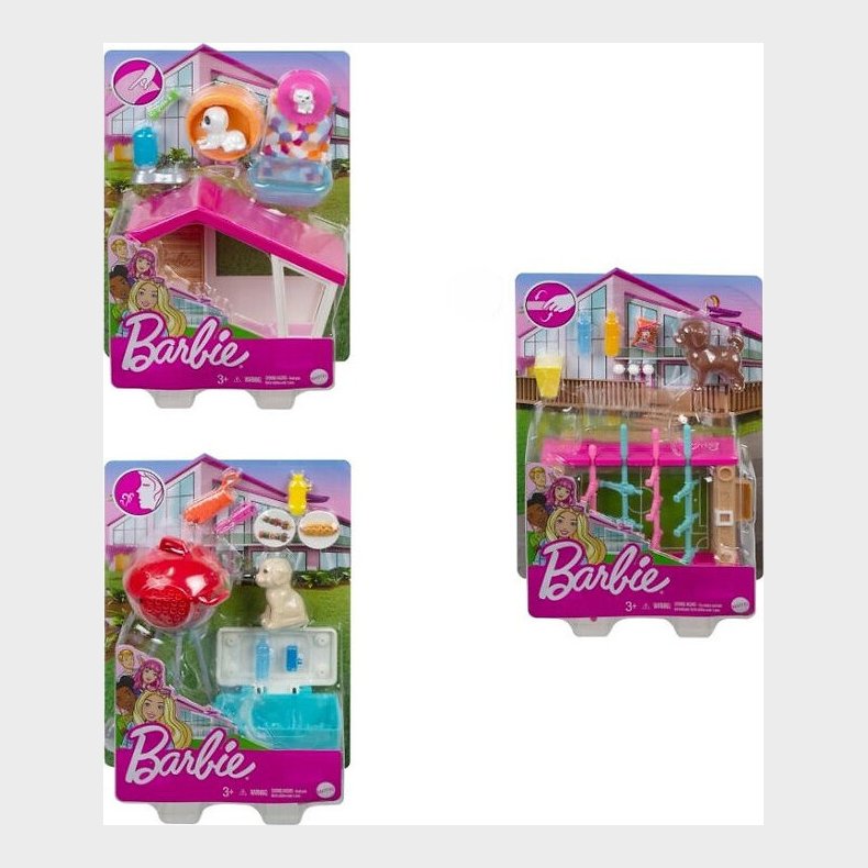 Barbie - Legest Med Kledyr - Assorteret