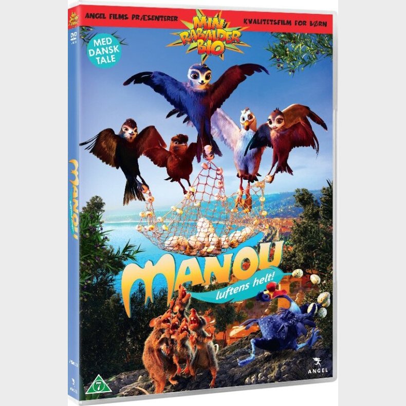 Manou The Swift / Manou - Luftens Helte - DVD - Film