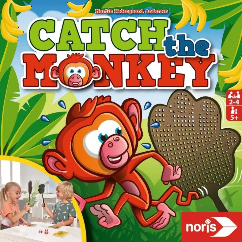 Catch The Monkey Spil Inkl. 4 Smkkere
