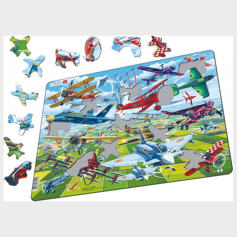 Puslespil Til Brn - Fly - 64 Brikker