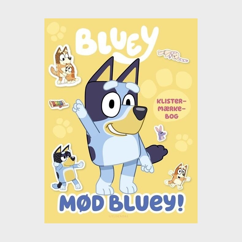 Bluey - Md Bluey Klistermrkebog - Ludo Studio Pty Ltd - Bog