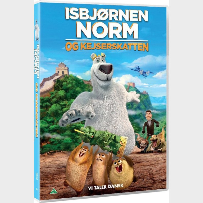 Isbjrnen Norm Og Kejserskatten / Norm Of The North - King Sized Adventure - DVD - Film