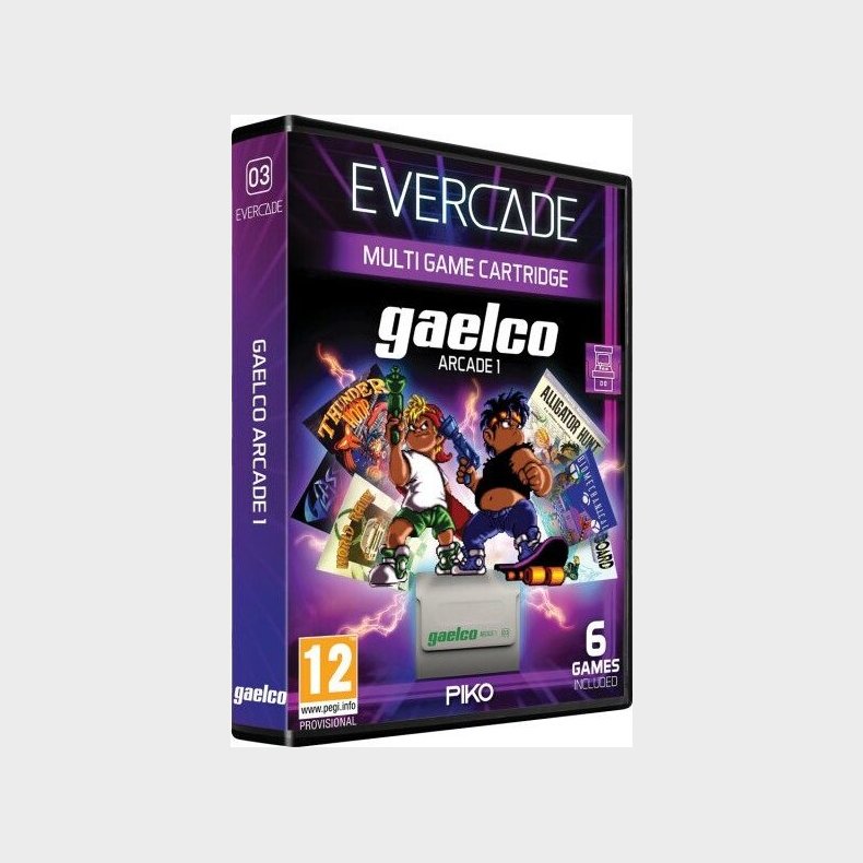 Evercade Multi Game Cartridge - Gaelco Arcade 1