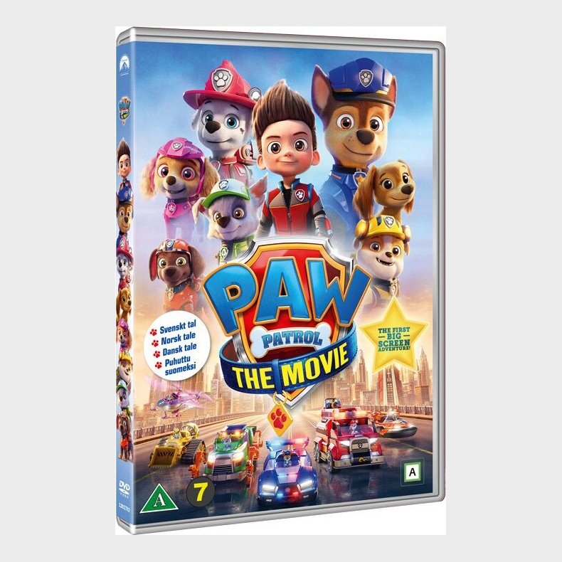 Paw Patrol The Movie - 2021 Film - Dansk Tale - DVD - Film