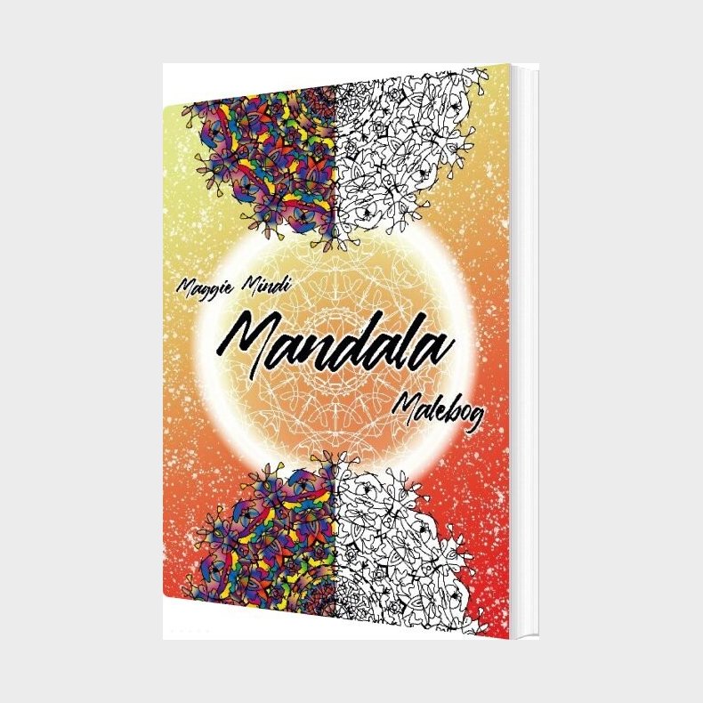 Mandala Malebog - 50 Illustrationer - Maggie Mindi - Maggie Mindi - Bog